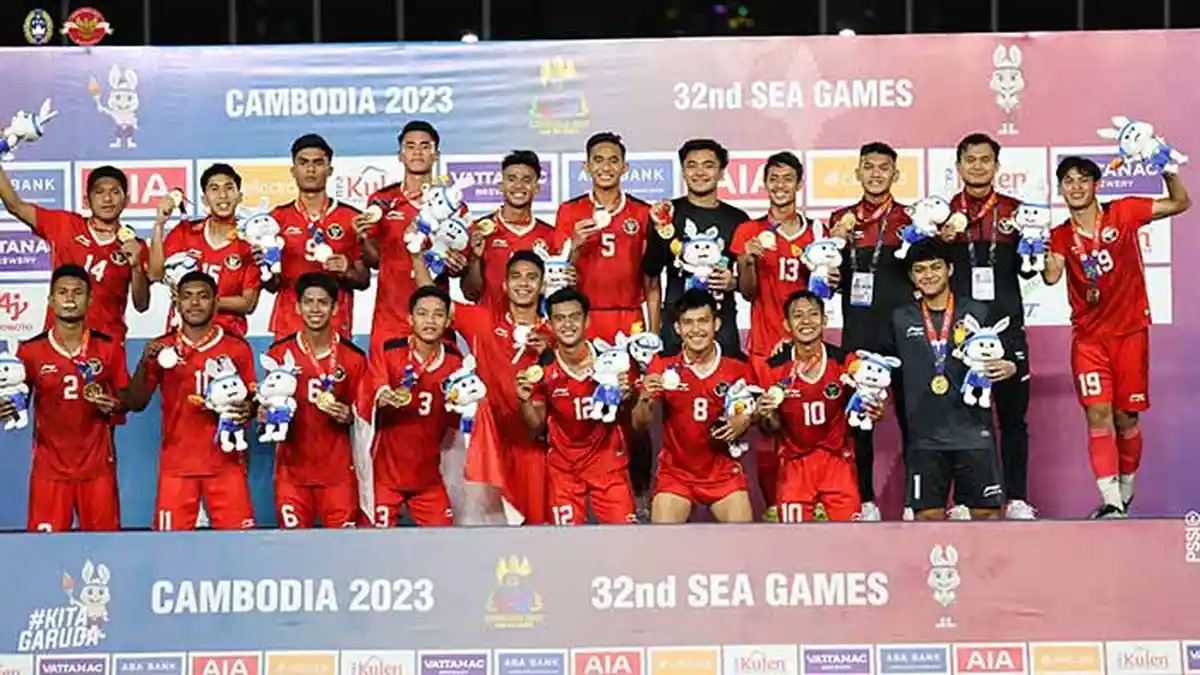 Rekap Hasil Bola Tadi Malam: Timnas U22 Indonesia Raih Emas Usai Pecundangi Thailand, Inter ke Final