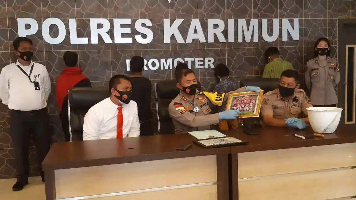 Uang Hasil Curian Dipakai Main Warnet, Lima Anak di Bawah Umur di Karimun Diamankan Polisi