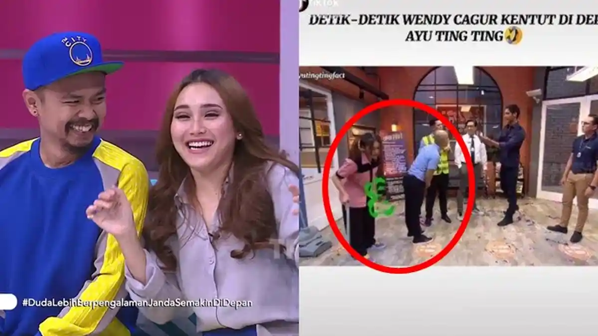 Aksi Jail Wendy Cagur yang Kentut Didepan Ayu Ting Ting, Begini Reaksi Ibu Bilqis