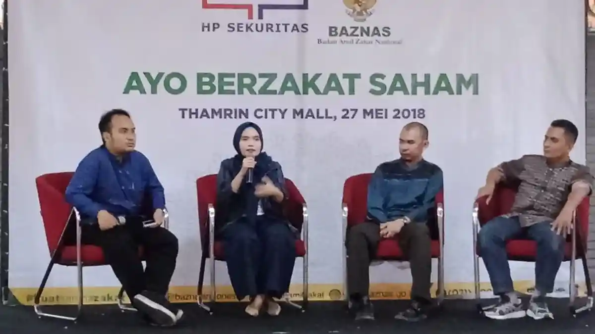 BAZNAS dan Henan Putihrai Ajak Masyarakat Berzakat Saham