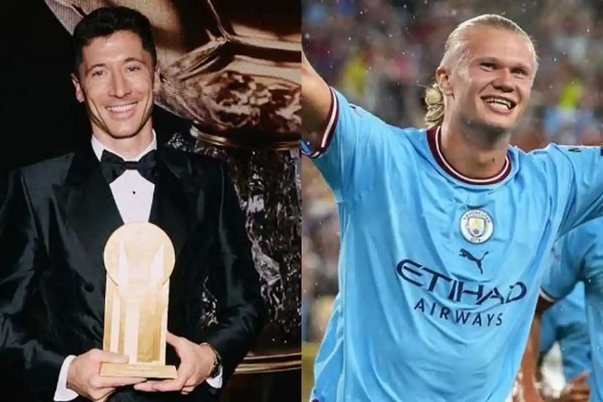 Jadi Striker Terbaik, Lewandowski Ngaku Tak Takut Hadapi Erling Haaland: Sempat Diperingatkan Drogba