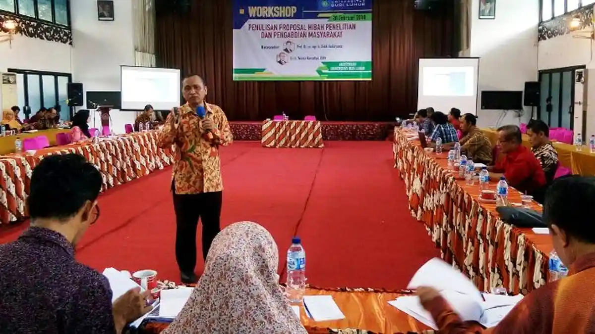 Universitas Budi Luhur Gelar Workshop Penulisan Proposal Hibah Penelitian dan Pengabdian Masyarakat