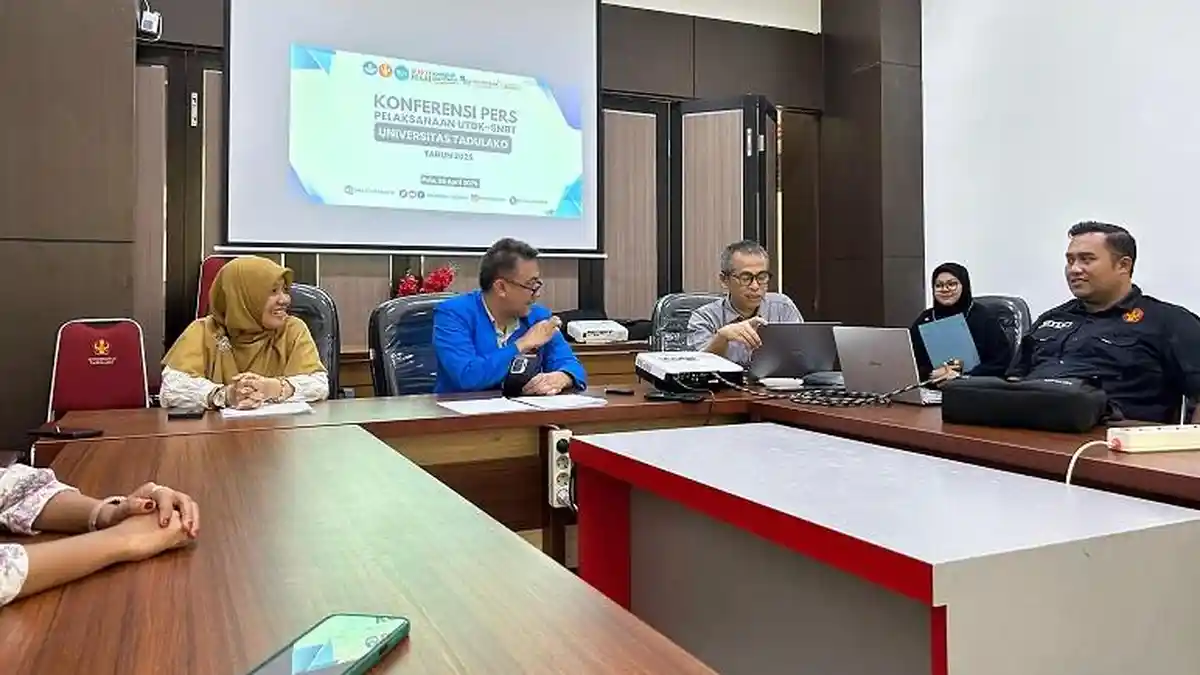 Peserta UTBK-SNBT 2025 di Untad Capai 9.189 Orang, Tersebar dari 21 Provinsi