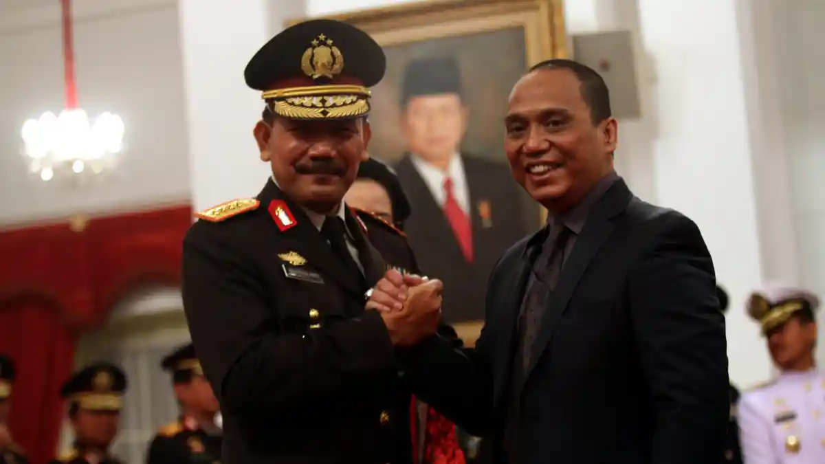Kapolri Badrodin: Semua Bintang Tiga Dimajukan Jadi Wakapolri