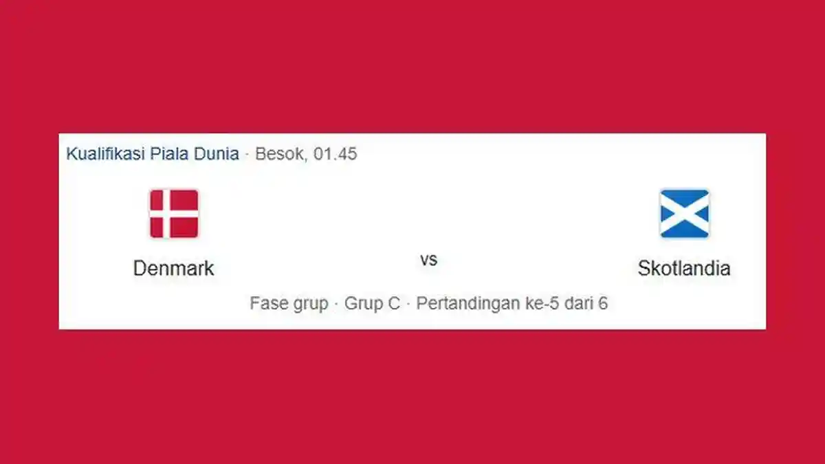 Prediksi Skor dan Susunan Pemain Denmark vs Skotlandia, Adu Tajam Hojlund dan Adams