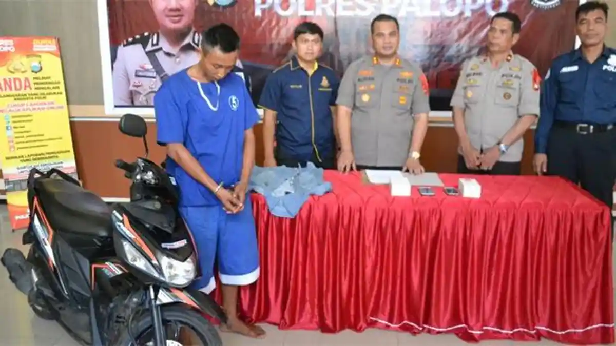 Polsek Wara Ringkus Indra Setiawan, Residivis Kasus Pencurian dengan Kekerasan