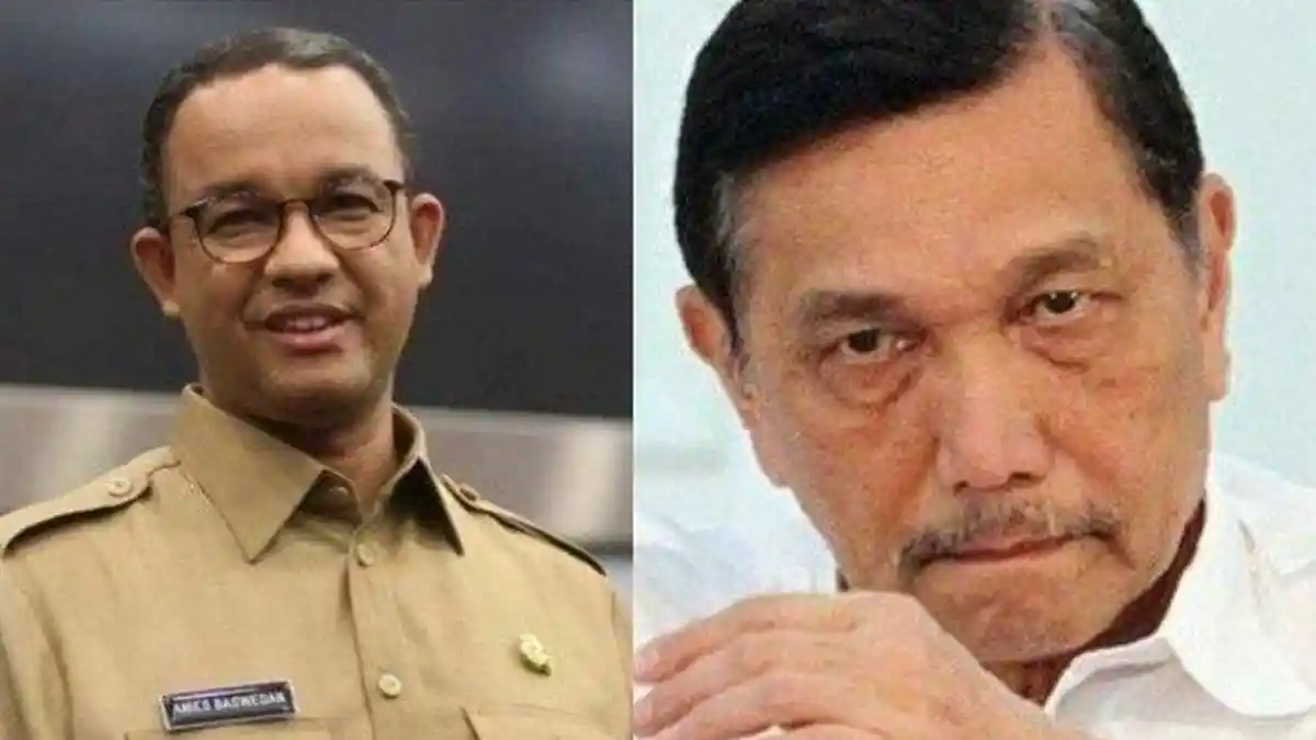 TERNYATA Hal Penting Ini Anies Baswedan Bicarakan dengan Menko Luhut