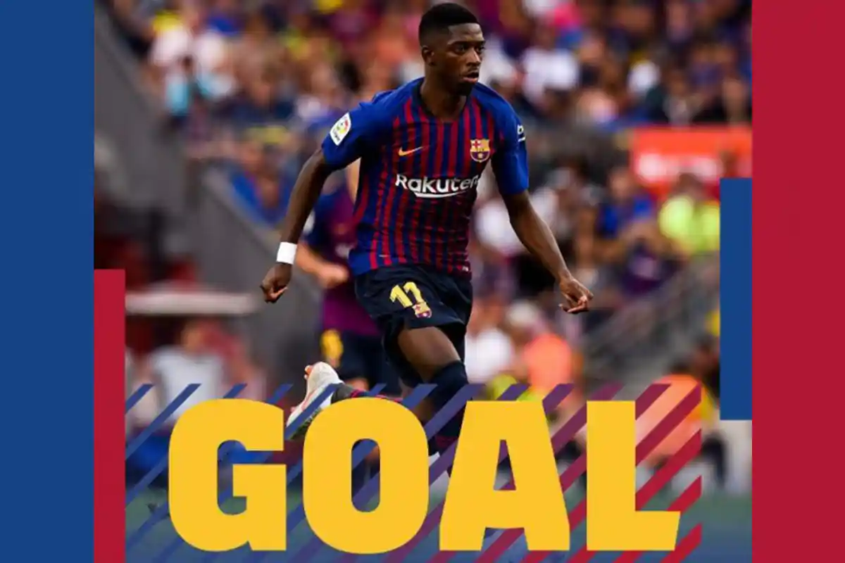 Hasil Real Valladolid vs Barcelona - Gol Tunggal Ousmane Dembele Menangkan Barcelona