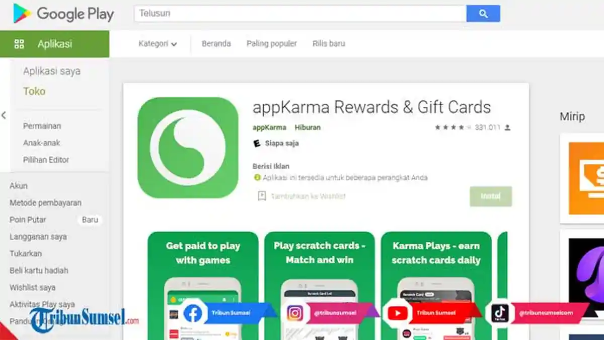 4 Aplikasi Penghasil uang Selain Snack Video dan TikTok, Lengkap dengan Cara Mendapatkannya