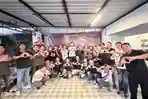 Dari Cafe Spirit hingga Keliling Pinrang, 40 Peserta Ikuti Touring Merah Putih Asmo Sulsel