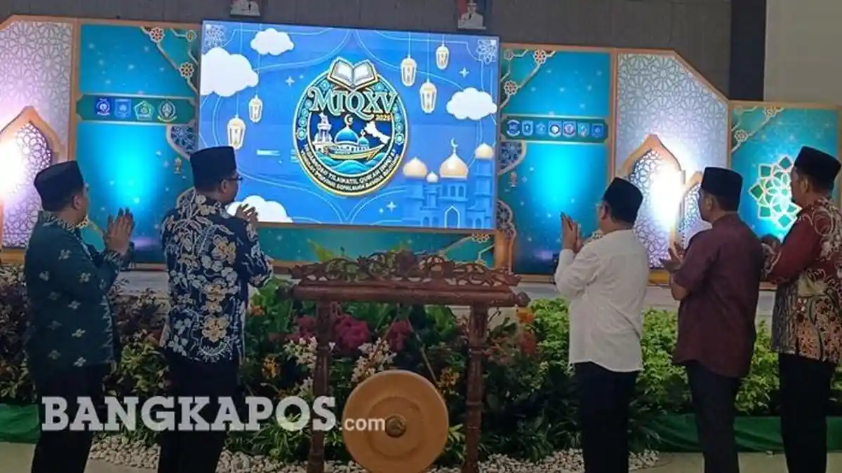 Logo dan Tema MTQ XV Babel 2026 Resmi Diluncurkan, Bangka Tengah ...