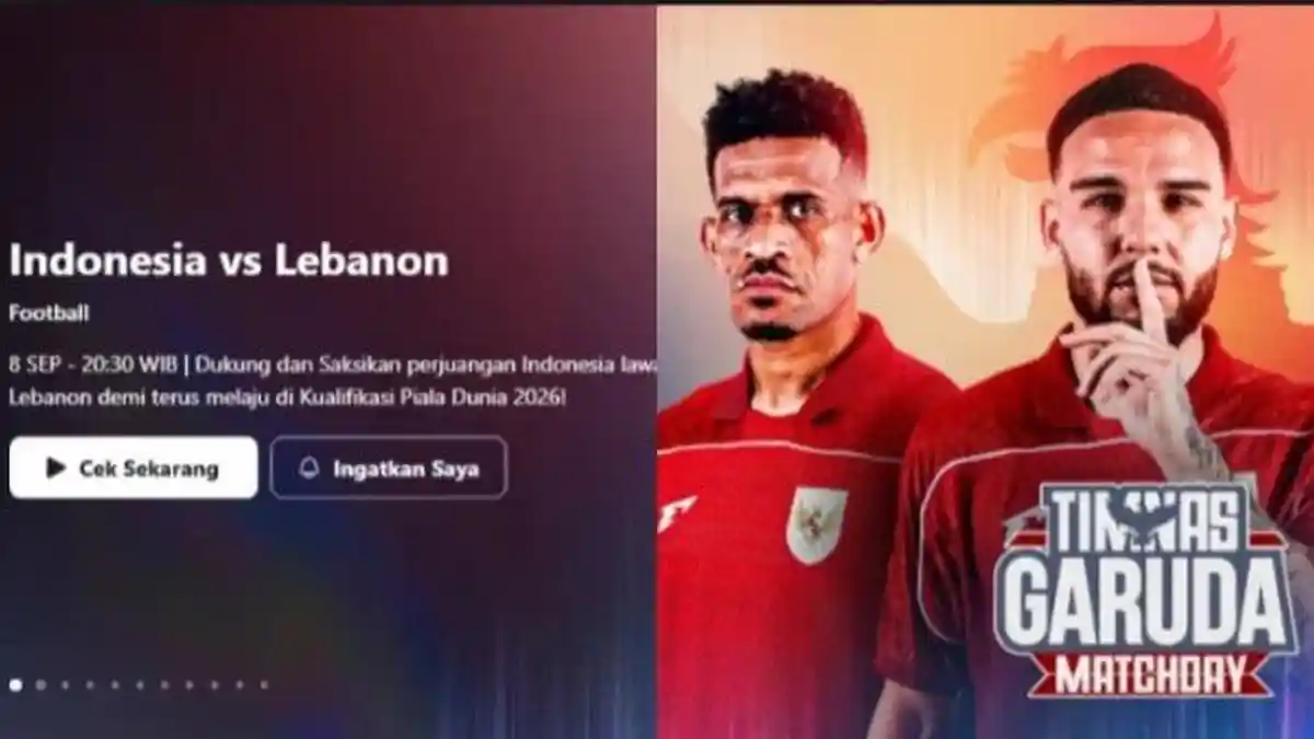 Indonesia Vs Lebanon Prediksi Skor dan Kondisi Tim Hari Ini, Jadwal Kick Off Senin 8 September 2025
