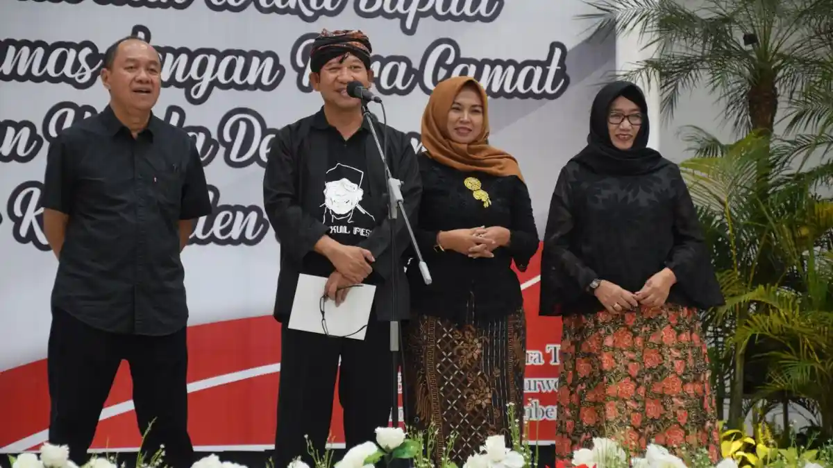 Masa Jabatan Bupati Banyumas Berakhir, Husein dan Sadewo Pamit dan Maaf ke Camat, Lurah dan Kades