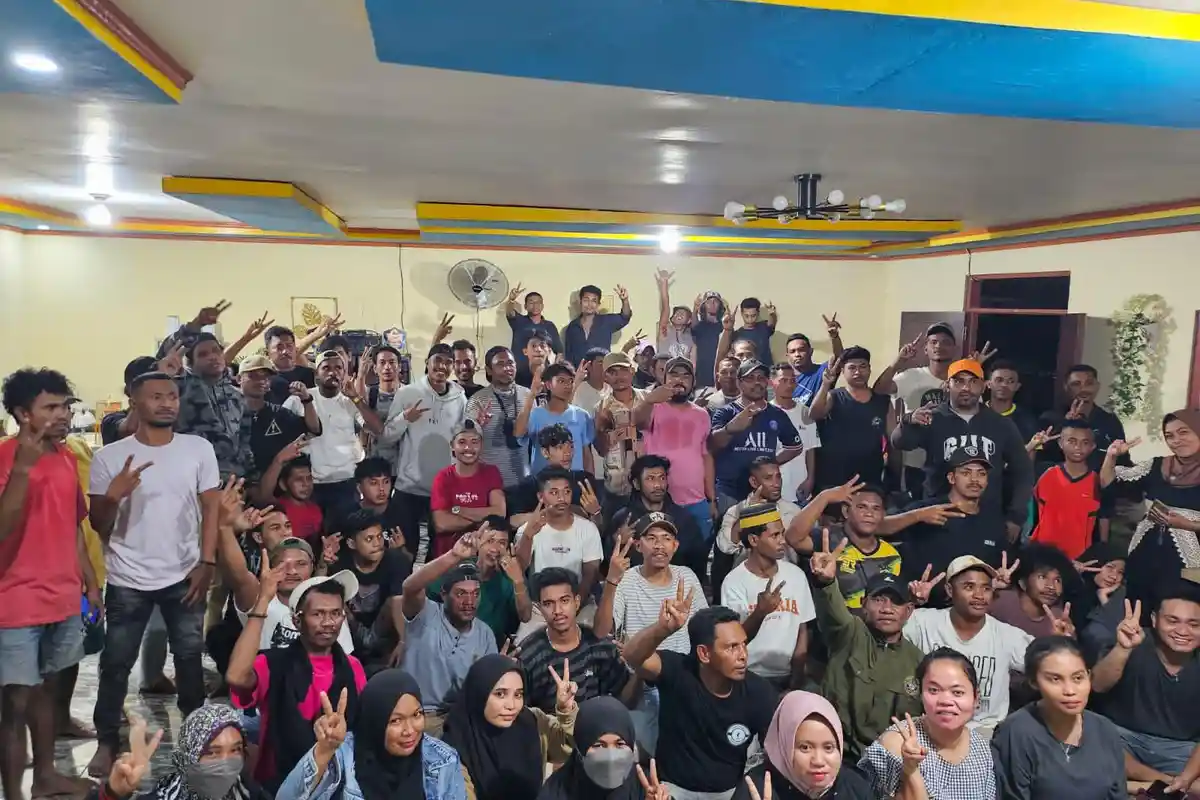 Relawan Weda Tengah Halmahera Tengah Maluku Utara Siap Menangkan Elang - Rahim di pilkada 2024