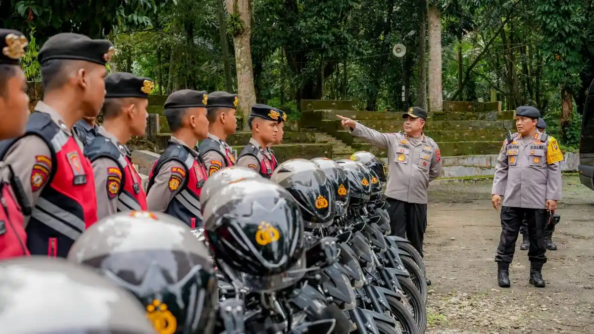 Kapolda Sumut Tinjau Pos Pengamanan Idulfitri dan Kesiapan SAR di Sibolangit