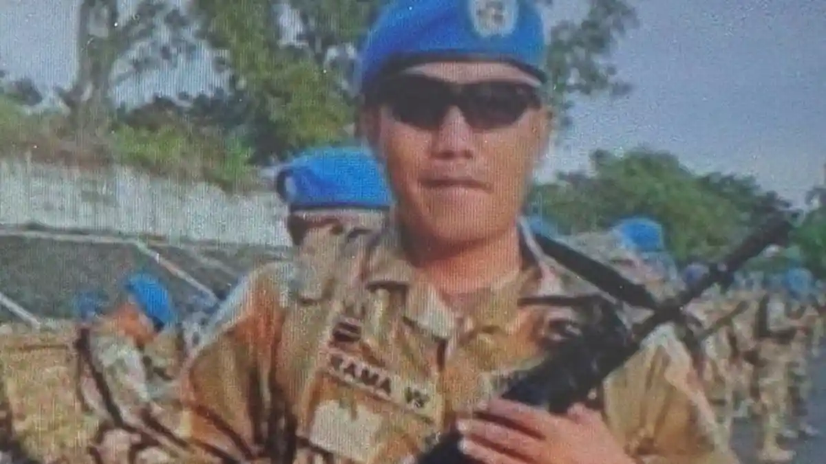 Serma Rama Wahyudi yang Gugur di Kongo Dilepas oleh Panglima TNI ...