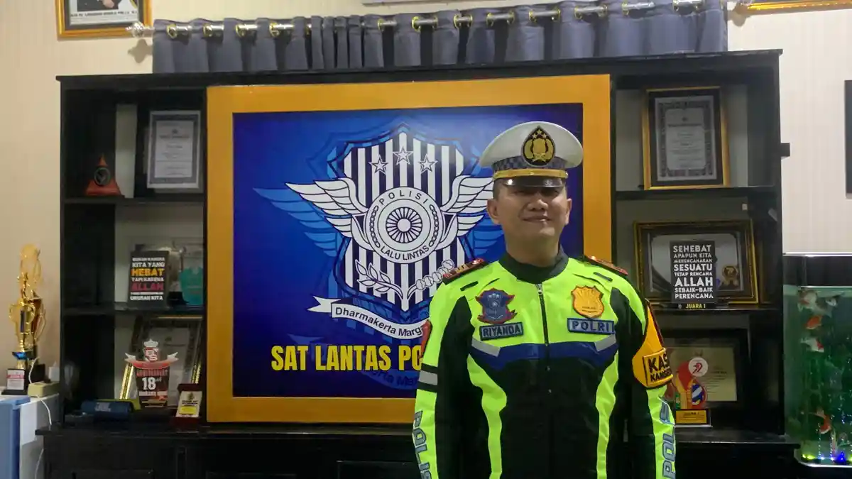 Sosok AKP Riyanda Putra Kasat Lantas Polres Wajo Alumni Akpol 2016, Pernah Tugas di Kalsel