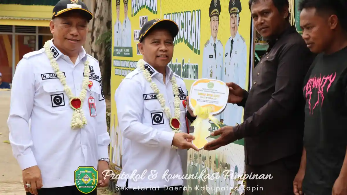 Resmikan Program Rehabilitasi RTLH di Desa Batang Lantik, Bupati Tapin ...