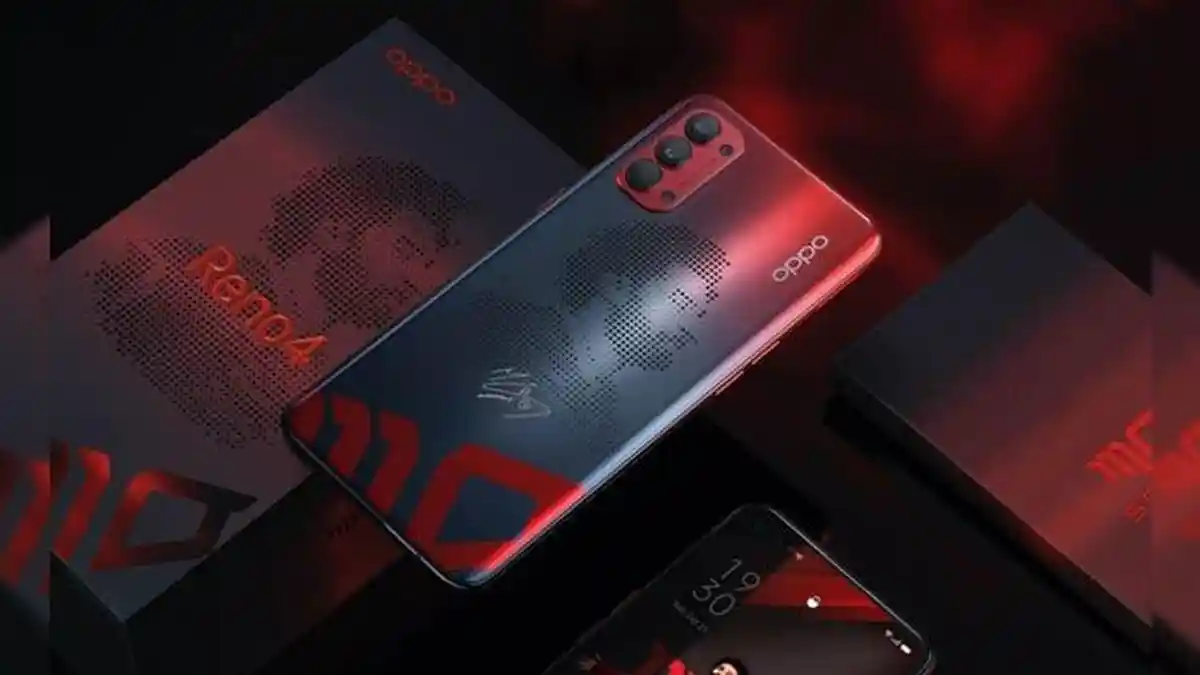 Fans Liverpool Pasti Ngiler! Oppo Reno4 Edisi Mo Salah Dirilis, Dibalut Warna Merah, Ini Speknya