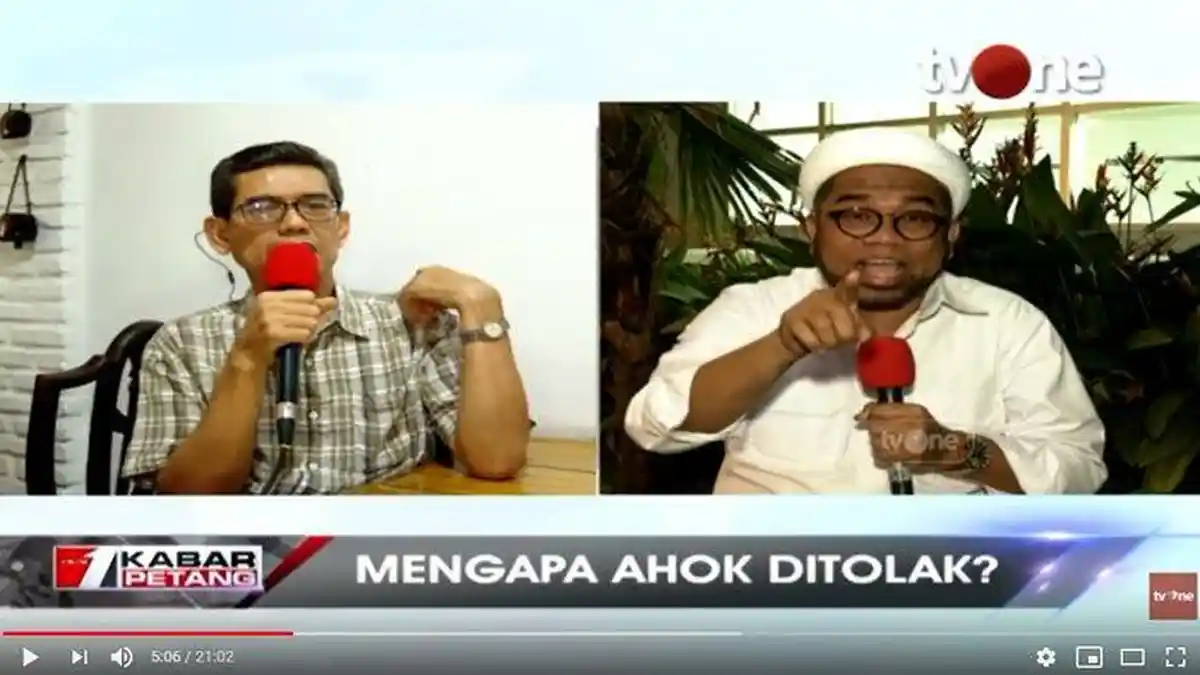 Perdebatan Ali Ngabalin Vs Marwan Batubara soal Ahok, BTP Disebut Korupsi tapi Dilindungi KPK