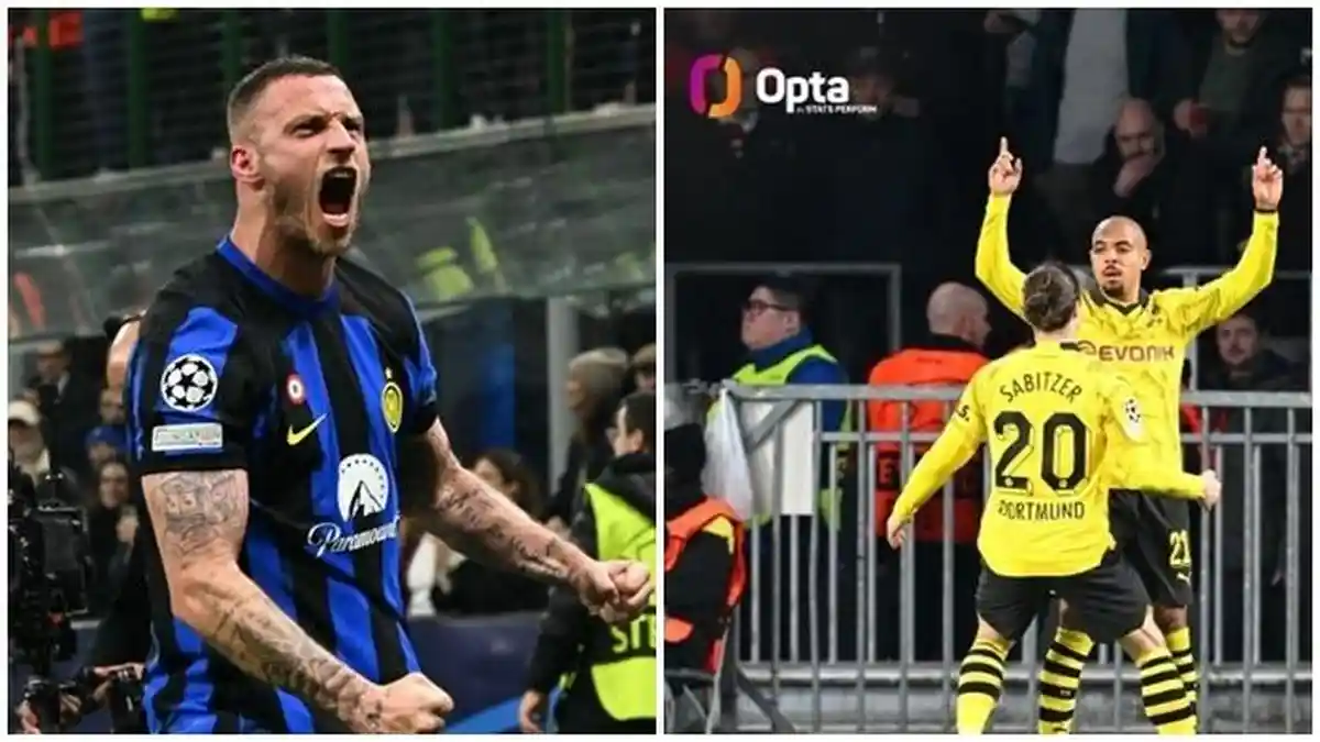 Hasil Liga Champions: Inter Milan vs Atletico, Marko Arnautovic Jadi Pembeda, PSV vs Dortmund Imbang
