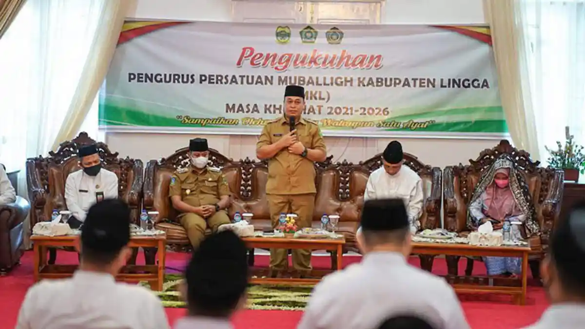Bupati Lingga Ingin Mubaligh Jadi Benteng di Jalan Dakwah Buat Masyarakat