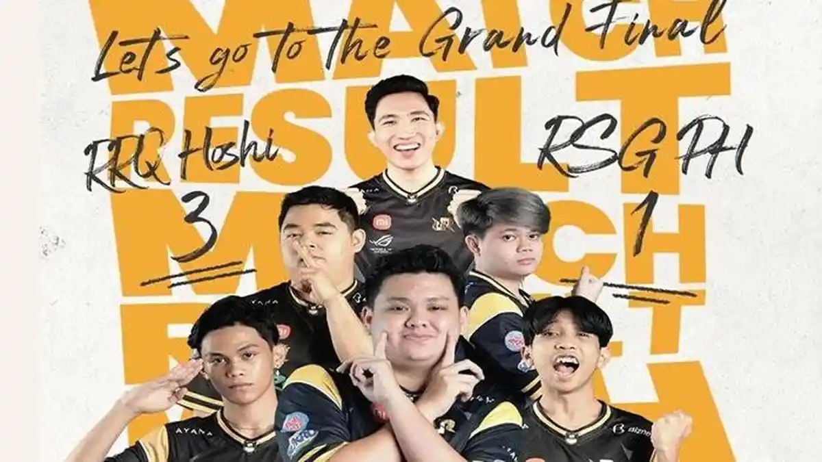 RRQ Hoshi Juara MSC 2022 Tinggal Selangkah Lagi