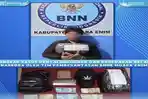 BNN Muara Enim Ringkus Pengedar Narkoba Antar Lintas Provinsi, 1,2 Kg Ganja Diamankan