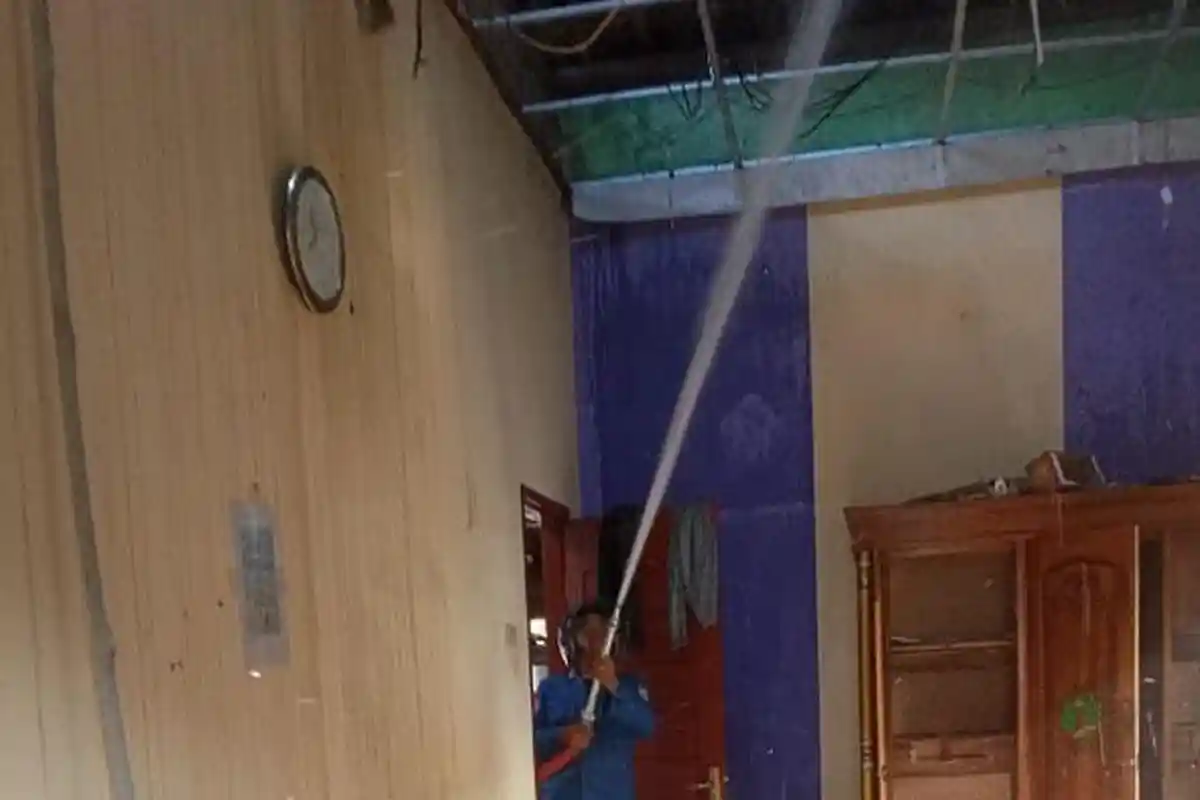 Kebakaran Rumah di Pringsewu Akibatkan Kerugian Puluhan Juta, Tak Ada Korban Jiwa