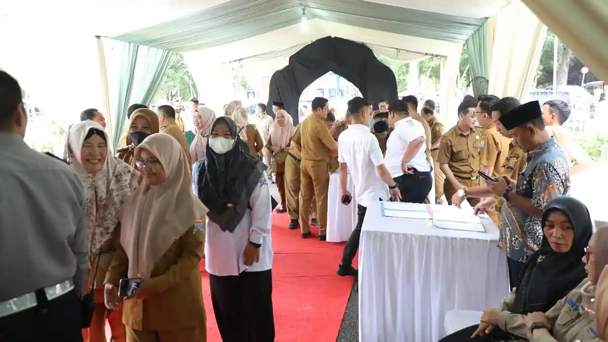 Gelar Halal Bihalal, Ratu Dewa Harapkan Seluruh Tenaga non-PNSD Lulus PPPK