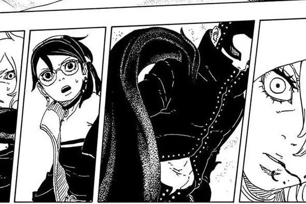 Spoiler dan Link Raw Manga Boruto Two Blue Vortex Chapter 21 Sub Indo: Kematian Yodo dari Sungakure