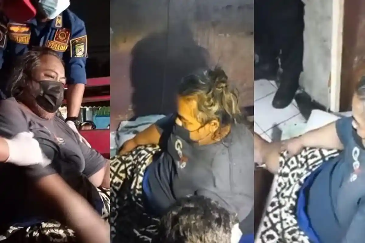 Detik-Detik Evakuasi Pria Obesitas Berbobot 200 Kg di Pinang Tangerang, Petugas :Susah Susah Gampang