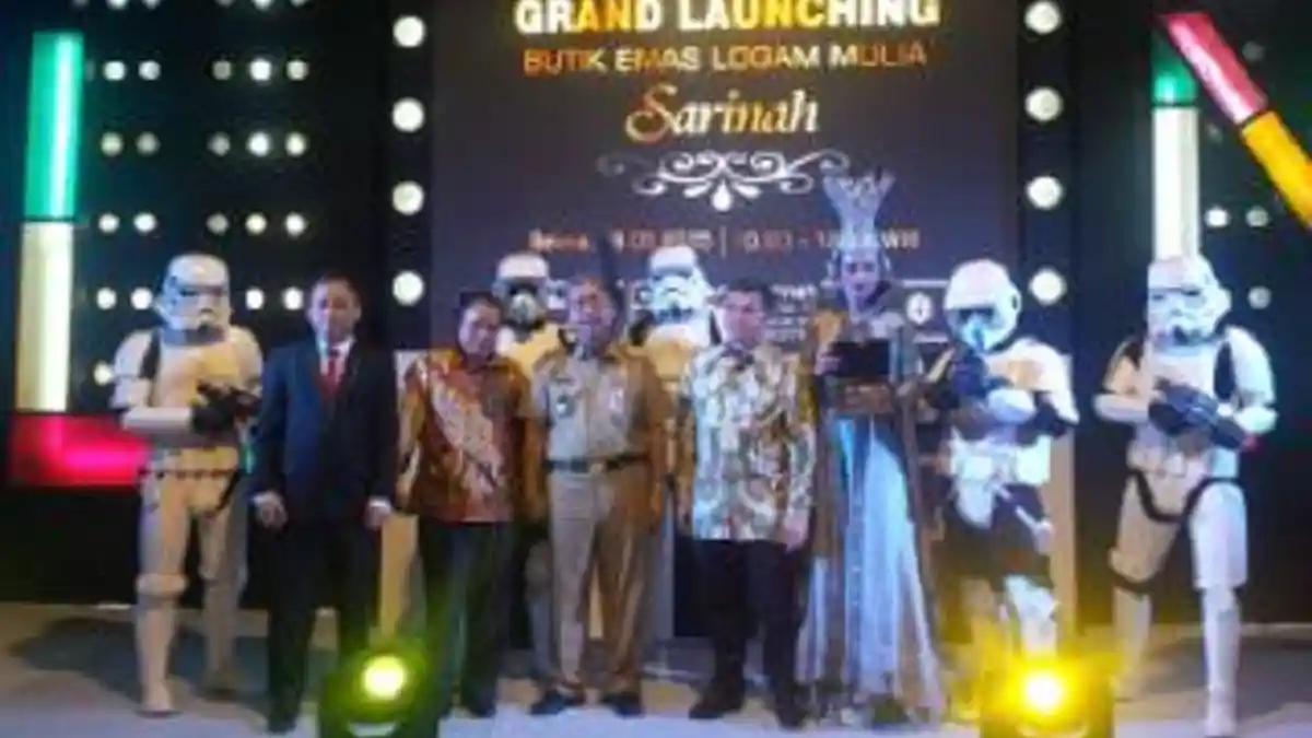 PT Antam Buka Butik Emas Logam Mulia di Sarinah