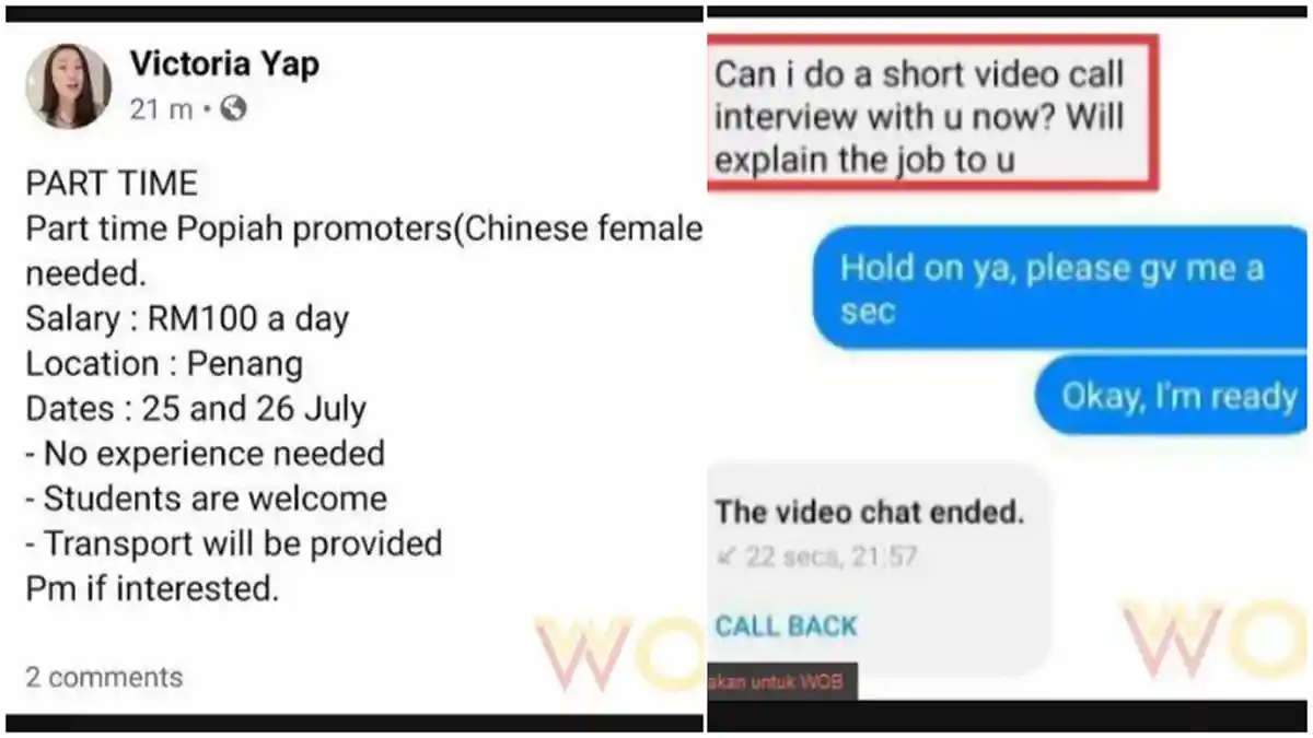 Wanita Alami Pelecehan Seksual saat Ambil Lowongan Pekerjaan dari Facebook