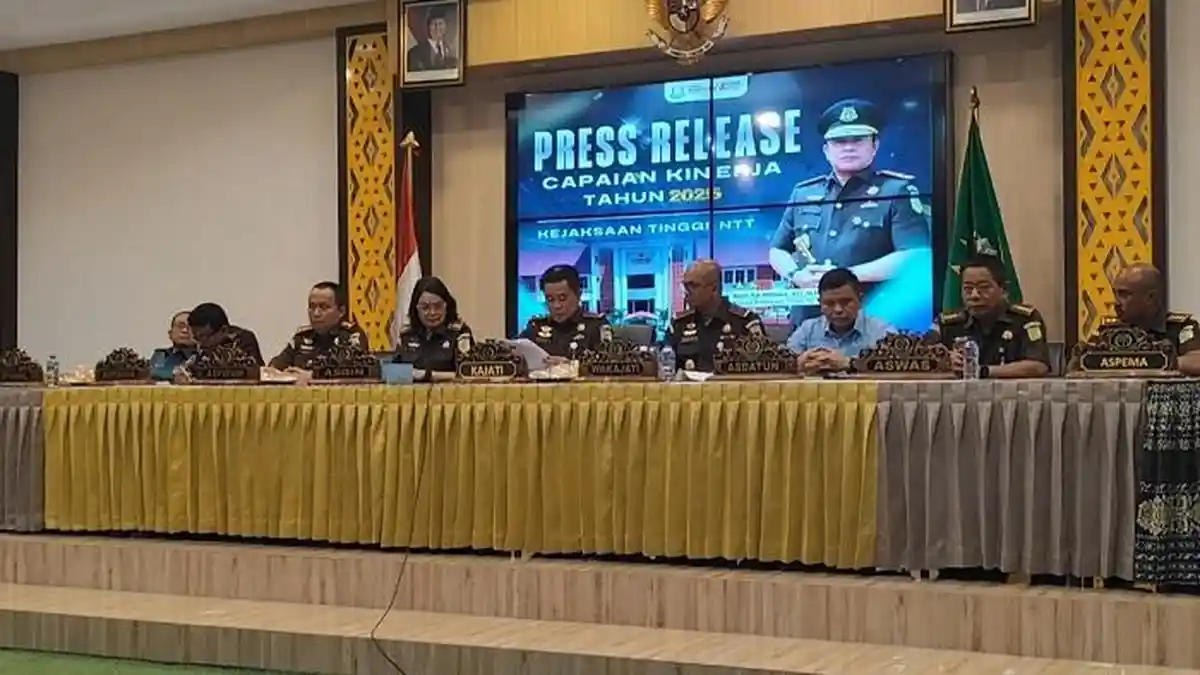 Kejati NTT Tangani 364 Perkara dan Selamatkan Rp 16,7 Miliar Sepanjang 2025