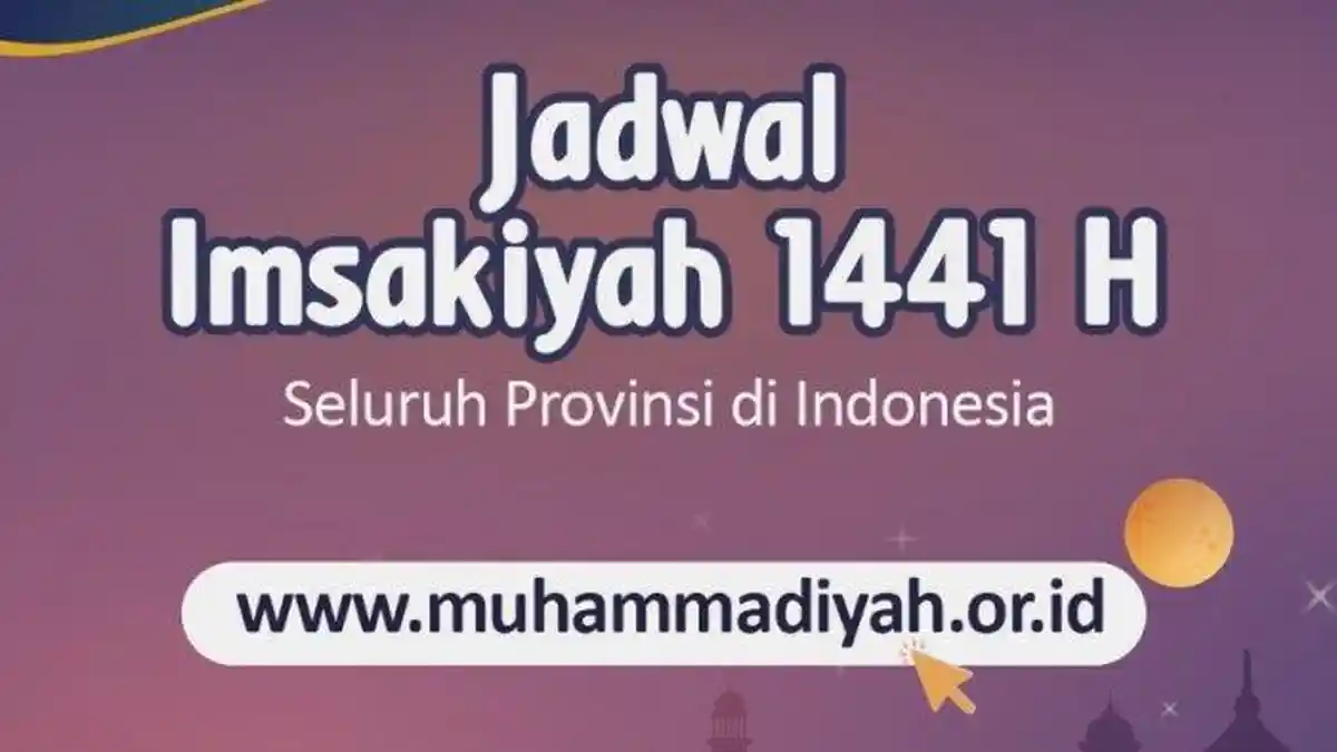 Download Imsakiyah Ramadhan 2020, Gambar Jadwal Imsakiyah Ramadan 1441 H Seluruh Indonesia