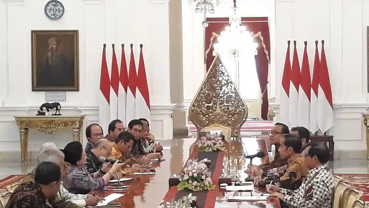 Dipimpin Megawati, BPIP Temui Jokowi di Istana Laporkan Hasil Kerja