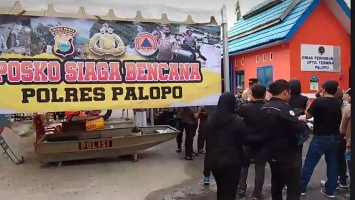Beberapa Hari ke Depan, Cuaca Ekstrem Diperkirakan Landa Palopo, Polres Bangun Posko