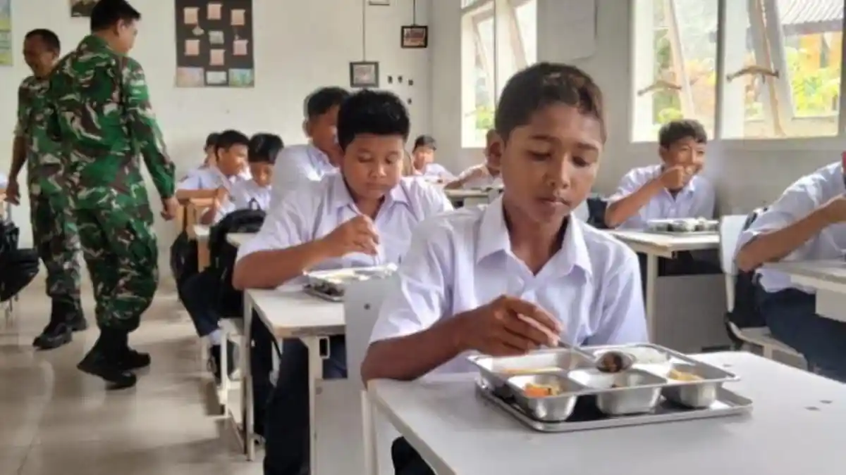 Kodim & Pemkab Abdya Kembali Luncurkan Program Makan Bergizi Gratis, Kini untuk Siswa di Kuala Batee