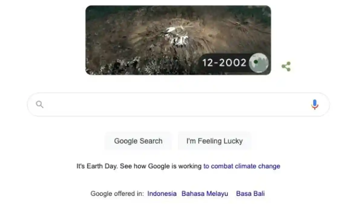 Google Doodle Hari Ini, Hari Bumi 22 April 2022, Lihat Dampak Mengerikan dari Perubahan Iklim
