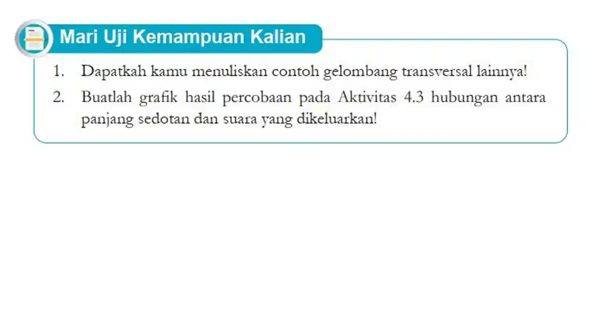 Kunci Jawaban IPA Kelas 8 SMP Kurikulum Merdeka Halaman 114, Mari Uji ...
