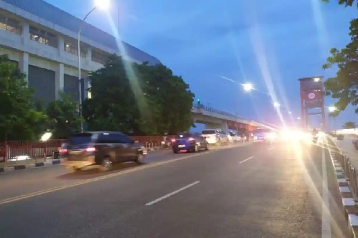 Jembatan Ampera Palembang Mulai Ditutup Malam Ini Sampai Dini Hari dan Besok Malam, Ini Alasannya
