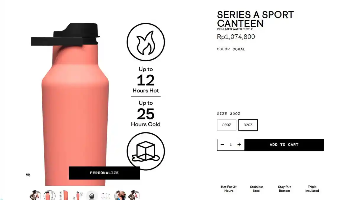 Mengenal Kelebihan Corkcicle, Botol Minum Harga Sultan yang Ramai Diburu Orang Kantoran