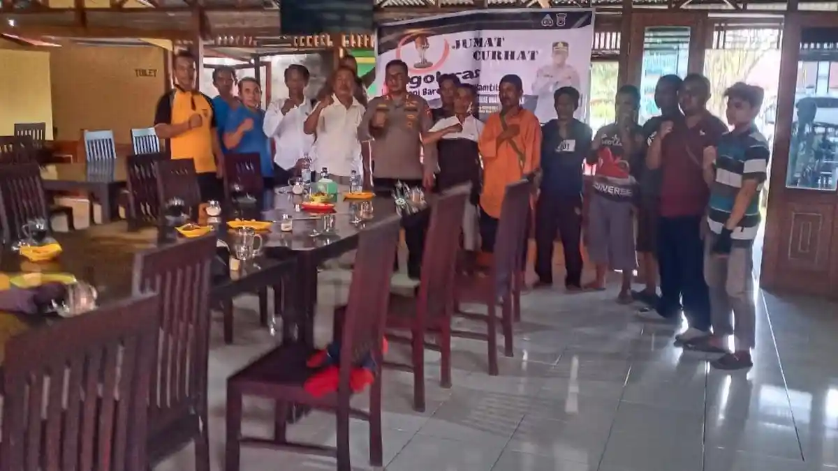 Ngobrol Santai, Kali Ini Kapolres SBB Temui Komunitas Bentor