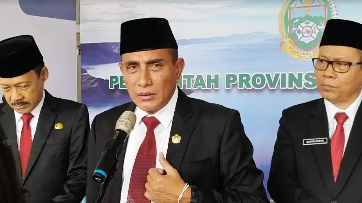 Gubernur Edy Rahmayadi Turunkan Jabatan Empat Eselon II Pemprov Sumut Jadi Pejabat Administrator