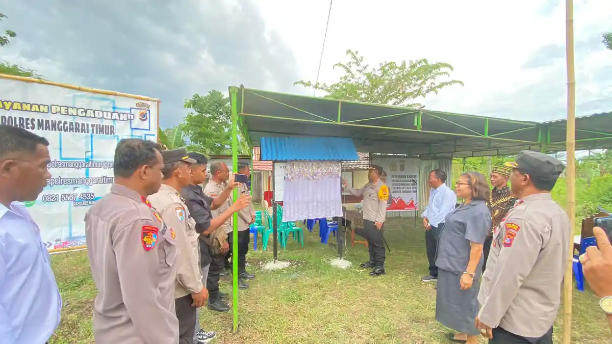 Kantor Polsubsektor Ranamese Manggarai Timur Diresmikan