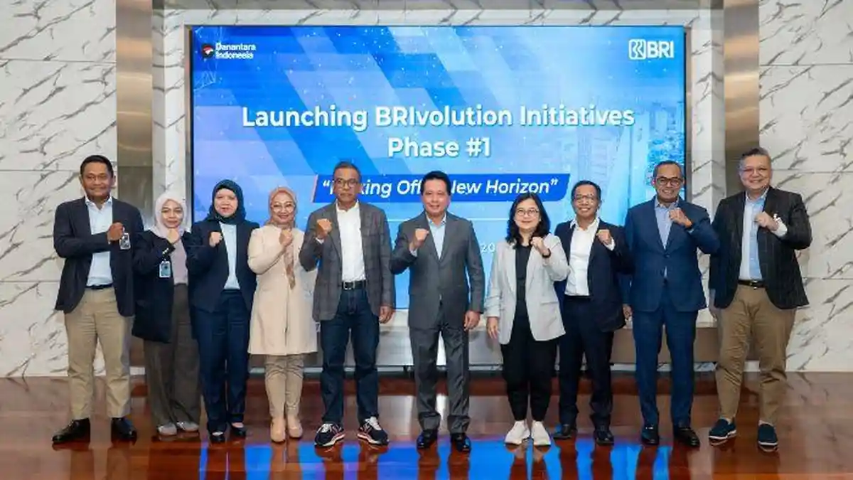 BRIvolution Phase 1 Resmi Diluncurkan, BRI Mantapkan Transformasi Bisnis Jangka Panjang