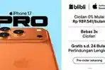 Daftar Harga iPhone 17 dan Perbandingan dengan iPhone 16