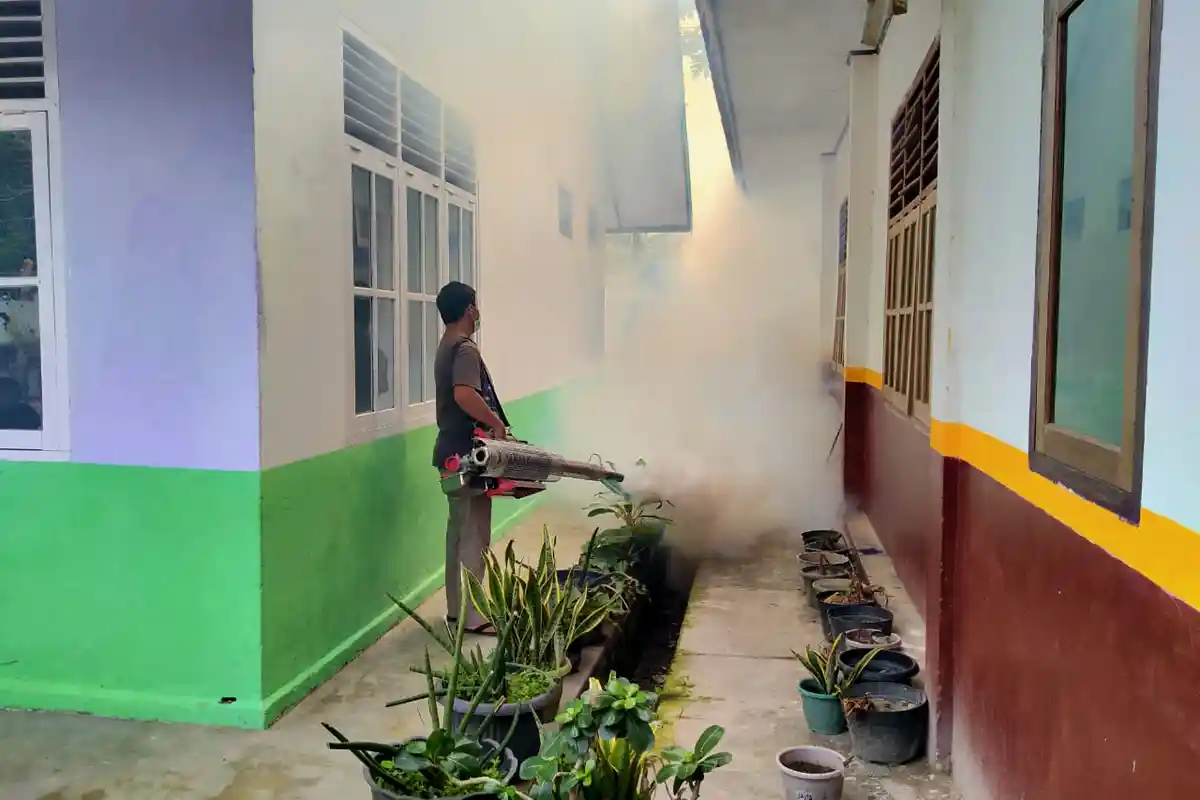 Masih Awal Tahun, 86 Warga Muarojambi Diserang DBD, Dinas Kesehatan Gencar Lakukan Fogging
