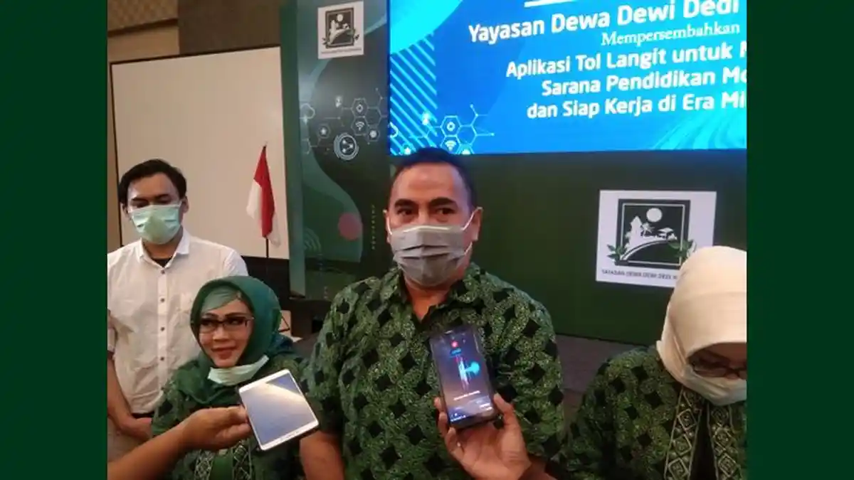 Pesantren Bisa Belajar Online Lewat Tol Langit, Satu di Antara Solusi Putus Penyebaran Covid-19